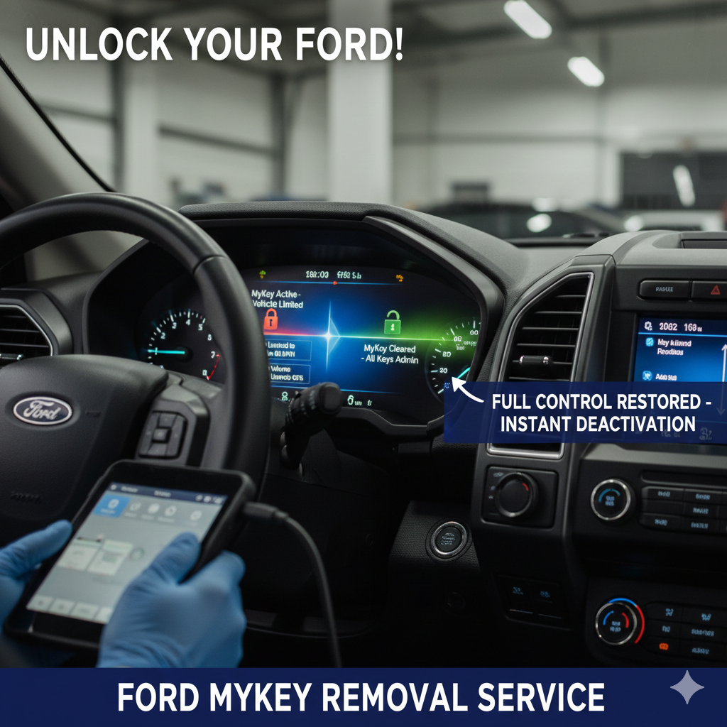 Ford MyKey® Deactivation & Removal Service
