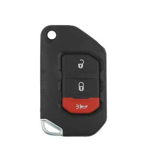 2018-2024 Jeep Wrangler Gladiator / 3-Button Smart Flip Key / PN: 68416782AA / OHT1130261 / SIP22 (AFTERMARKET)